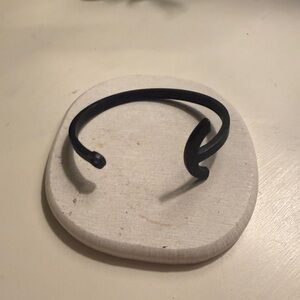 Miansai Matte Black Hook Bracelet
